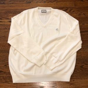 Express white sweater